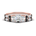 Load image into Gallery viewer, black-diamond-round-and-marquise-asscher-bridal-wedding-rings-in-rose-gold-FD9398AS1GBLACK-NL-RG_ca12ff23-ad80-4ba8-b610-935bbe34d04b.jpg?v=1756378437