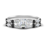 Load image into Gallery viewer, black-diamond-round-and-marquise-asscher-bridal-wedding-rings-in-white-gold-FD9398AS1GBLACK-NL-WG.jpg?v=1756378422
