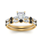 Load image into Gallery viewer, black-diamond-round-and-marquise-asscher-bridal-wedding-rings-in-yellow-gold-FD9398AS1GBLACKANGLE5-NL-YG_5465275e-c08c-4337-bd87-92f0b635749b.jpg?v=1756378437