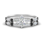 Load image into Gallery viewer, black-diamond-round-and-marquise-marquise-cut-bridal-wedding-rings-in-white-gold-FD9398MQ1GBLACK-NL-WG.jpg?v=1756378524
