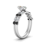 Load image into Gallery viewer, black-diamond-round-and-marquise-marquise-cut-bridal-wedding-rings-in-white-gold-FD9398MQ1GBLACKANGLE2-NL-WG.jpg?v=1756378524

