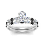Load image into Gallery viewer, black-diamond-round-and-marquise-oval-bridal-wedding-rings-in-white-gold-FD9398OV1GBLACKANGLE5-NL-WG_dfd99b7e-030b-4f56-a151-25e3b579ea88.jpg?v=1756378563