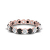 Load image into Gallery viewer, 2 Carat Round Cut Shared Prong Eternity Ring