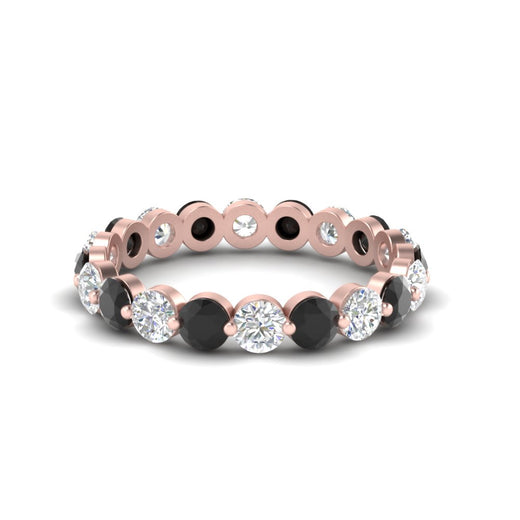 2 Carat Round Cut Shared Prong Eternity Ring