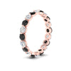 Load image into Gallery viewer, 2 Carat Round Cut Shared Prong Eternity Ring