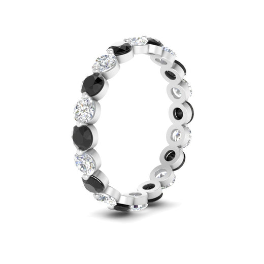 2 Carat Round Cut Shared Prong Eternity Ring