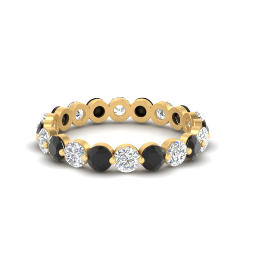 2 Carat Round Cut Shared Prong Eternity Ring