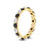 Load image into Gallery viewer, 2 Carat Round Cut Shared Prong Eternity Ring