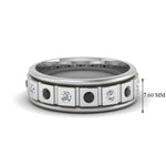 Load image into Gallery viewer, Mens Block Design Engagement Ring
