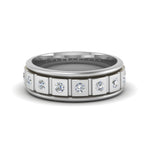 Load image into Gallery viewer, Mens Block Design Engagement Ring
