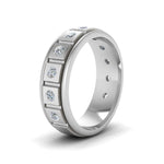 Load image into Gallery viewer, Mens Block Design Engagement Ring
