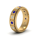 Load image into Gallery viewer, Mens Block Design Engagement Ring
