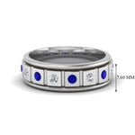 Load image into Gallery viewer, Mens Block Design Engagement Ring
