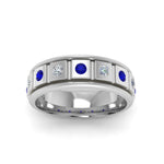 Load image into Gallery viewer, Mens Block Design Engagement Ring
