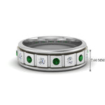 Load image into Gallery viewer, Mens Block Design Engagement Ring
