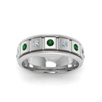Load image into Gallery viewer, Mens Block Design Engagement Ring
