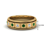 Load image into Gallery viewer, Mens Block Design Engagement Ring
