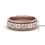 Load image into Gallery viewer, Mens Block Design Engagement Ring
