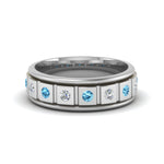 Load image into Gallery viewer, Mens Block Design Engagement Ring
