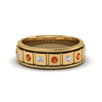 Load image into Gallery viewer, Mens Block Design Engagement Ring
