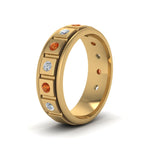 Load image into Gallery viewer, Mens Block Design Engagement Ring
