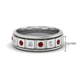 Load image into Gallery viewer, Mens Block Design Engagement Ring
