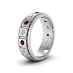 Load image into Gallery viewer, Mens Block Design Engagement Ring
