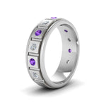 Load image into Gallery viewer, Mens Block Design Engagement Ring
