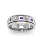 Load image into Gallery viewer, Mens Block Design Engagement Ring
