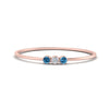 Load image into Gallery viewer, blue-topaz-3-stone-bezel-delicate-ring-in-rose-gold-FD9412RORGICBLTO-NL-RG.jpg