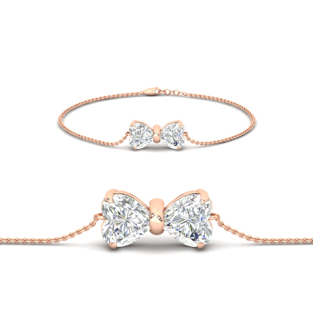 bow-design-diamond-chain-bracelet-in-rose-gold-fdbrc8336sleep-nl-rg
