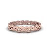 Load image into Gallery viewer, braided-eternity-wedding-band-in-rose-gold-FD8681B-NL-RG