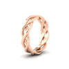 Load image into Gallery viewer, braided-gold-wedding-ring-in-rose-gold-fdm342angle2-nl-rg