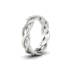 Load image into Gallery viewer, braided-gold-wedding-ring-in-white-gold-fdm342angle2-nl-wg