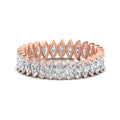 Thumbnail 1 - bridal-3-carat-marquise-diamond-eternity-band-in-rose-gold-FDEWB11257MQB-3.00CT-NL-RG