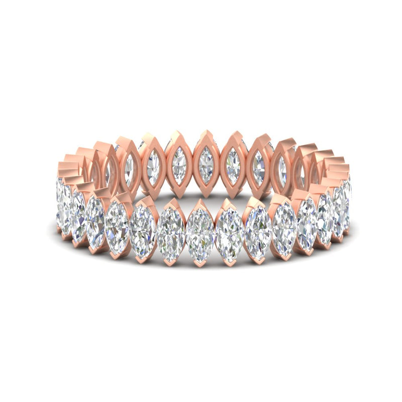 bridal-3-carat-marquise-diamond-eternity-band-in-rose-gold-FDEWB11257MQB-3.00CT-NL-RG