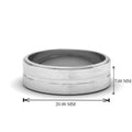 Thumbnail 6 - Brushed Finish Band