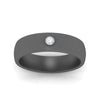 Load image into Gallery viewer, brushed-mens-single-stone-band-in-black-gold-FD10392BANGLE5-NL-BG