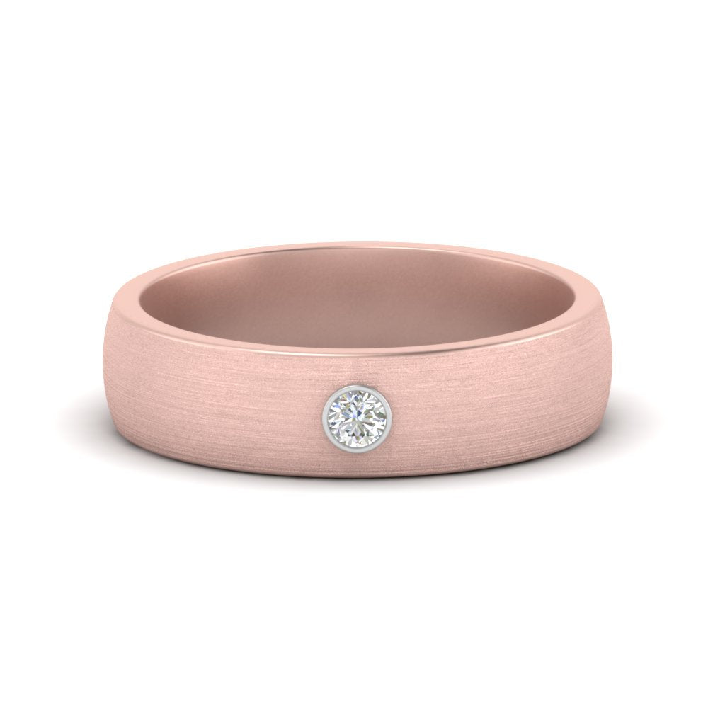 brushed-mens-single-stone-band-in-rose-gold-fd10392bangle5-nl-rg