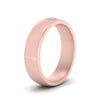 Load image into Gallery viewer, brushed-mens-single-stone-band-in-rose-gold-fd10392bangle5-nl-rg