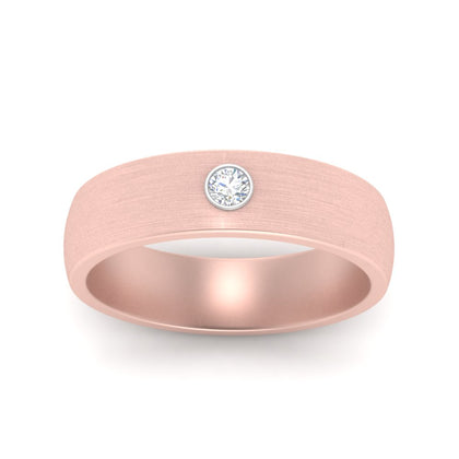 brushed-mens-single-stone-band-in-rose-gold-fd10392bangle5-nl-rg