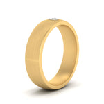 Load image into Gallery viewer, brushed-mens-single-stone-band-in-yellow-gold-FD10392BANGLE2-NL-YG
