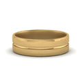 Thumbnail 1 - Brushed Mens Wedding Band