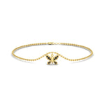 Load image into Gallery viewer, butterfly-cute-chain-black-diamond-bracelet-in-yellow-gold-fdbrc9755gblackangle1-nl-yg.jpg
