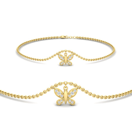 Butterfly Cute Chain Bracelet