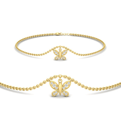 Butterfly Cute Chain Bracelet
