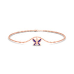 Load image into Gallery viewer, butterfly-cute-chain-sapphire-bracelet-in-rose-gold-fdbrc9755gsablangle1-nl-rg.jpg

