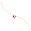 Load image into Gallery viewer, butterfly-cute-chain-sapphire-bracelet-in-rose-gold-fdbrc9755gsablangle4-nl-rg.jpg