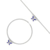 Load image into Gallery viewer, butterfly-cute-chain-sapphire-bracelet-in-white-gold-fdbrc9755gsablangle3-nl-wg.jpg