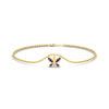 Load image into Gallery viewer, butterfly-cute-chain-sapphire-bracelet-in-yellow-gold-fdbrc9755gsablangle1-nl-yg.jpg
